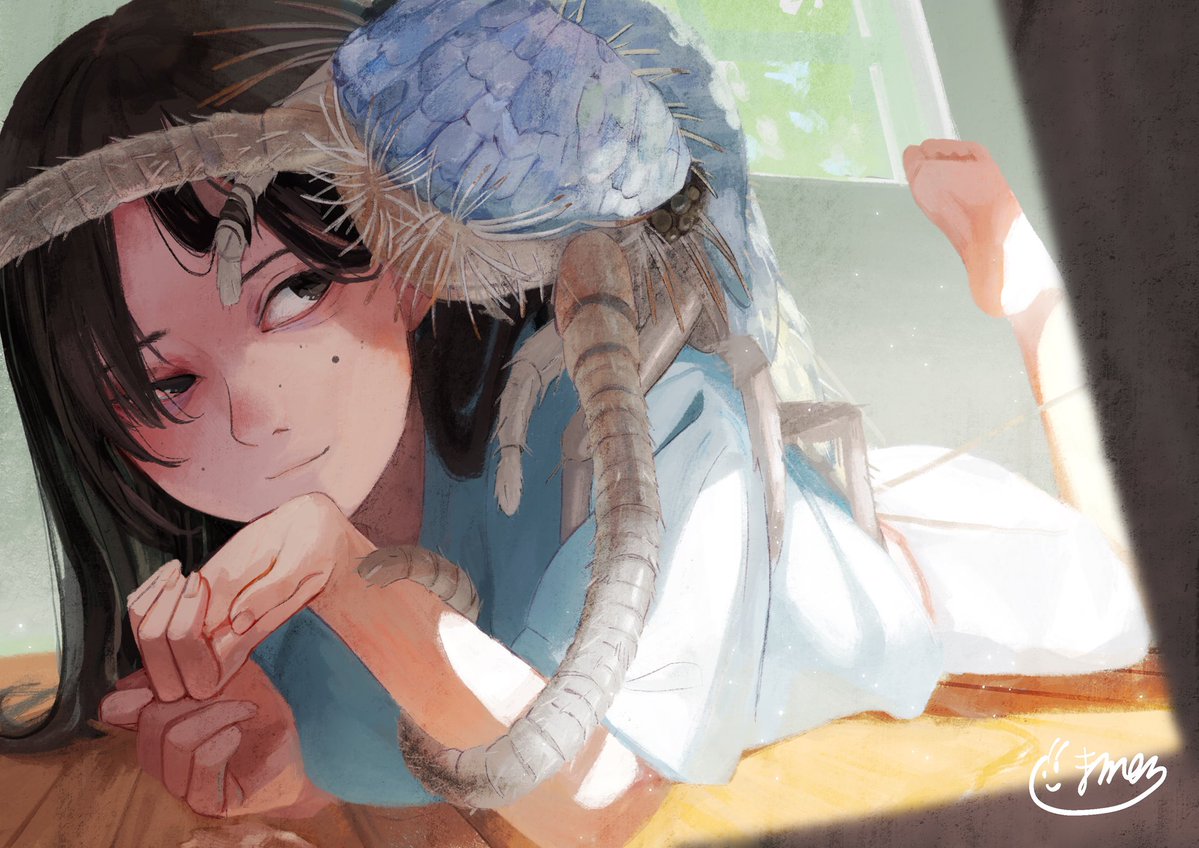 虫蟲おえかきアイドル🌟まめろちゃん tweet media