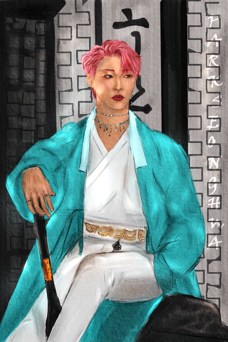 the_lu_mei's tweet photo. Happy Seonghwa Day! 
#ateez #Seonghwaday 
#ATEEZ_fanart https://t.co/r4f4cfZYZ9