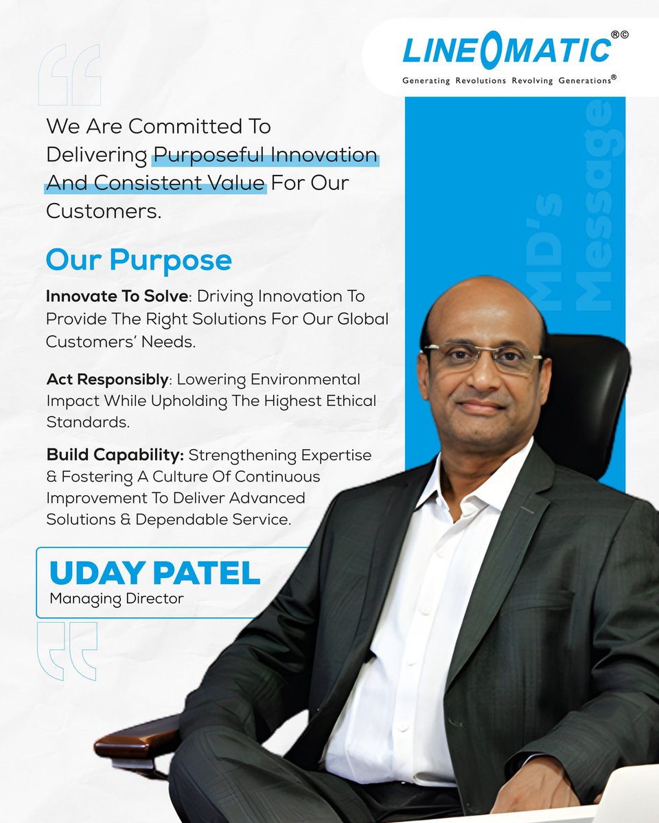 Lineomatic India Pvt. Ltd. tweet media