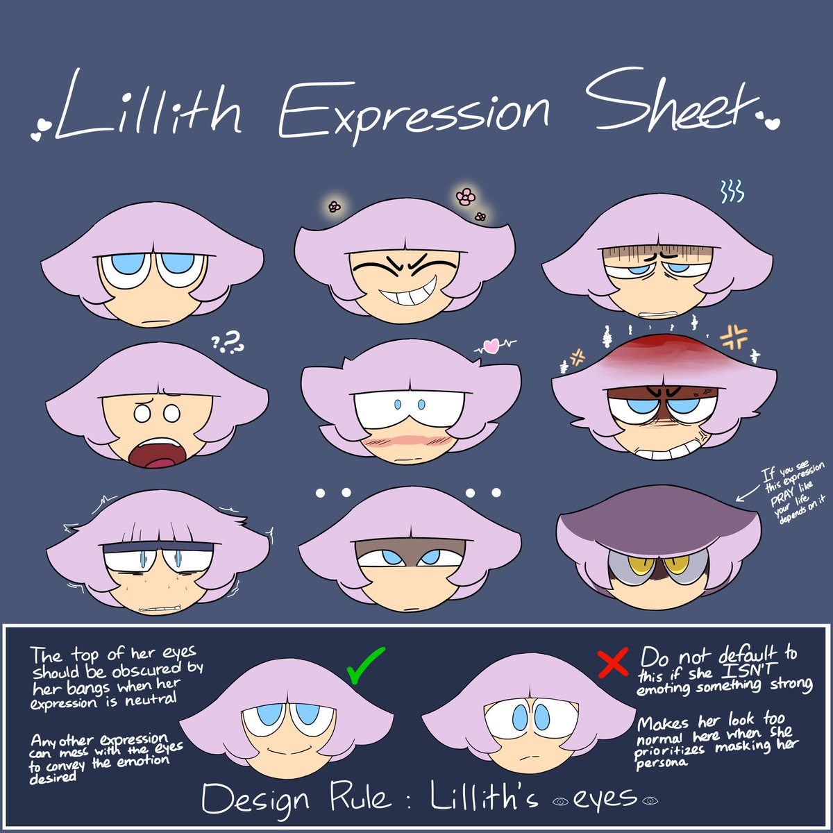 TheMiloArts's tweet photo. The Lilly Emotes!

Alongside her redesign, I'm giving my girl Lillith her very own expression sheet, something I've always wanted to do with my own characters when I have a design rule in mind when it comes to drawing her myself or fanart for her

#ArtistOnTwitter https://t.co/3bsYQsN7Hk
