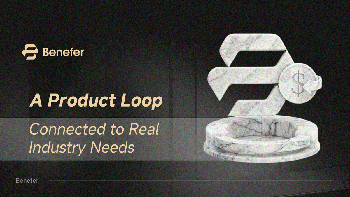Benefer_BEF's tweet photo. Deep product capability depends on whether scenarios can truly connect. ๐
From traceability to coordination, from finance to trading,
Benefer is bringing more real industry needs into one product loop.
That capability will also support its next stage of expansion. โจ
#Benefer #ProductLoop #Traceability #DeFi #SupplyChain #Web3Infrastructure