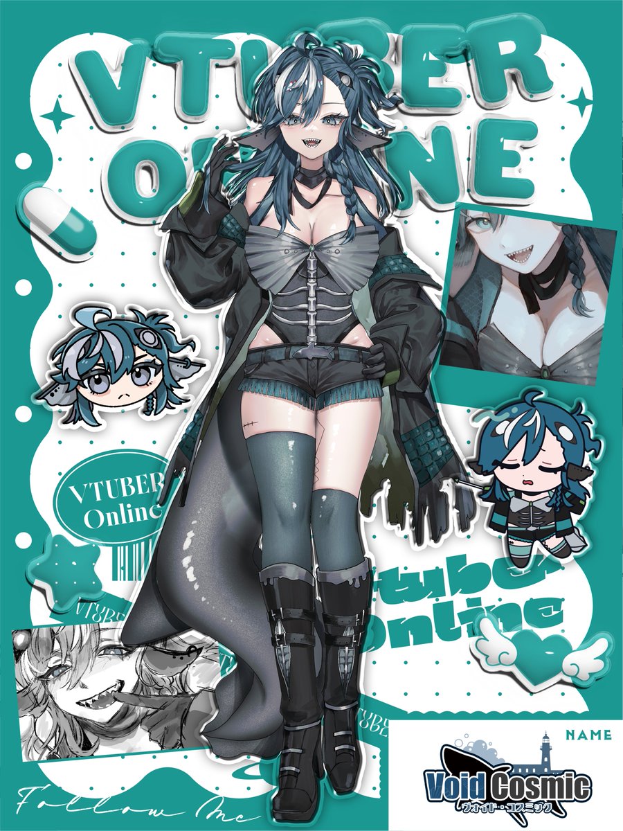 ヴォイド・コスミック🪐💀@新人vtuber tweet media