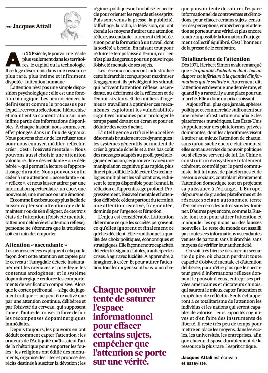 👁️ La bataille de l'attention ? On a déjà vu ce film.

Il y a cinquante ans, les mêmes arguments circulaient, mot pour mot. La télévision allait abêtir les masses, saturer les cerveaux, détruire la lecture, fabriquer des citoyens passifs et manipulables. Les intellectuels