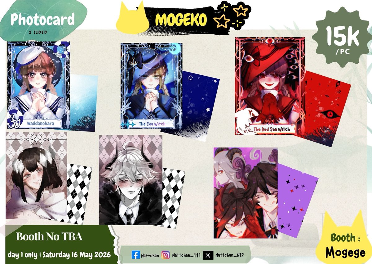 @Nattchan_NTS | Matchanilla |CF22 booth Mogege tweet media