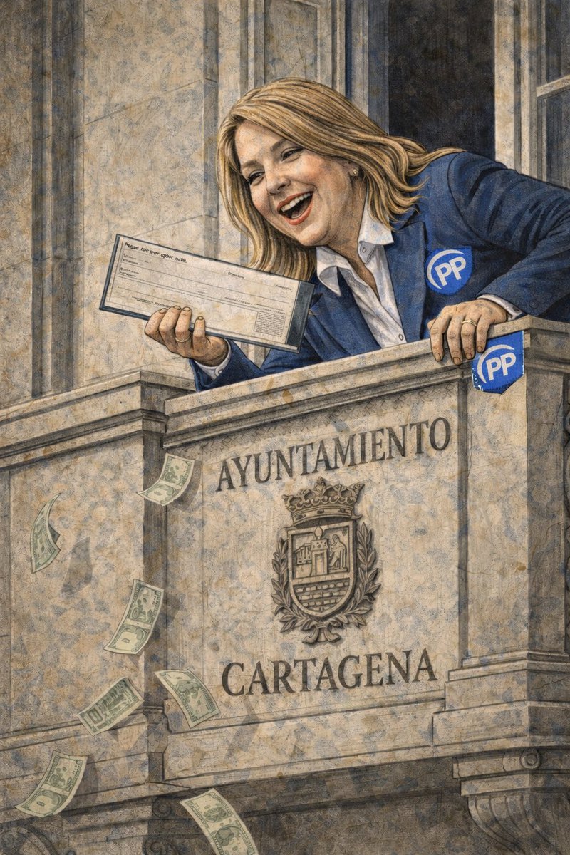 🥥 Amiguitos… Aquí ya no se juega a la silla.

Se juega al talonario.

Arroyo no echa a nadie: les paga lo que haga falta para que sigan sentados.

Gobierno en venta, y la factura… como siempre, para Cartagena.

#SuperCocoCartagena