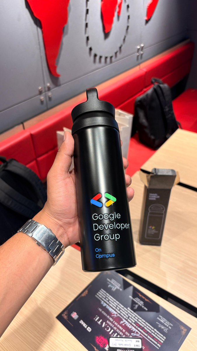 sumitkumar40906's tweet photo. Started with an idea 💡
Ended in Top 10 💫
Built. Learned. Collaborated.
Grateful to participate in an amazing Hackathon with Google Developer Group 🤖💻
Great experience solving real-world problems with innovation &amp; teamwork 🔥
#Hackathon #GDG #Developer #Innovation #Learning https://t.co/dnQN9nnIXW