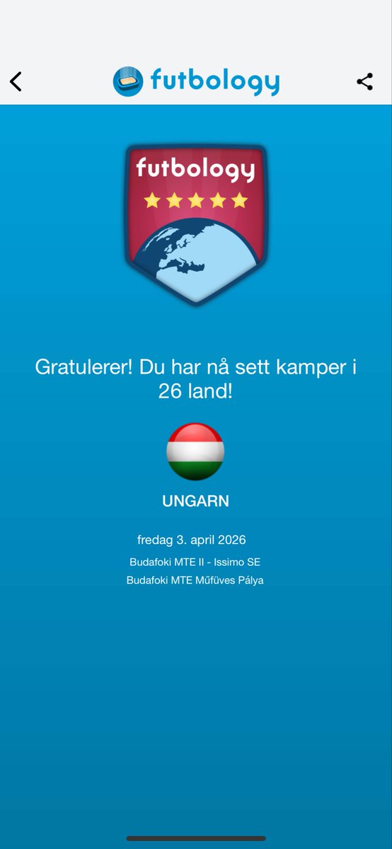 Jonaldinho49's tweet photo. Budafoki MTE II - Issimo SE

📍Budafoki MTE Műfüves Pálya🇭🇺 https://t.co/LVObCzzWJK