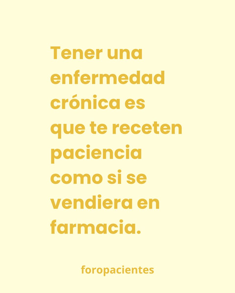 Foropacientes's tweet photo. Como si la paciencia viniera en pastillas… y no fuera lo que más cuesta cada día 💊😅

Cuéntanos 💬 ¿cuántas veces te han pedido paciencia como si fuera tan fácil? https://t.co/1lxY1WKIAH