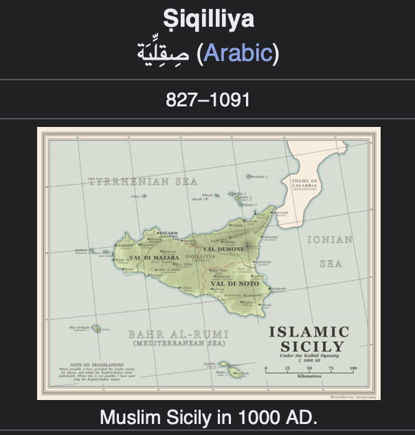 f4micom's tweet image. sometimes I think about Muslim Sicily