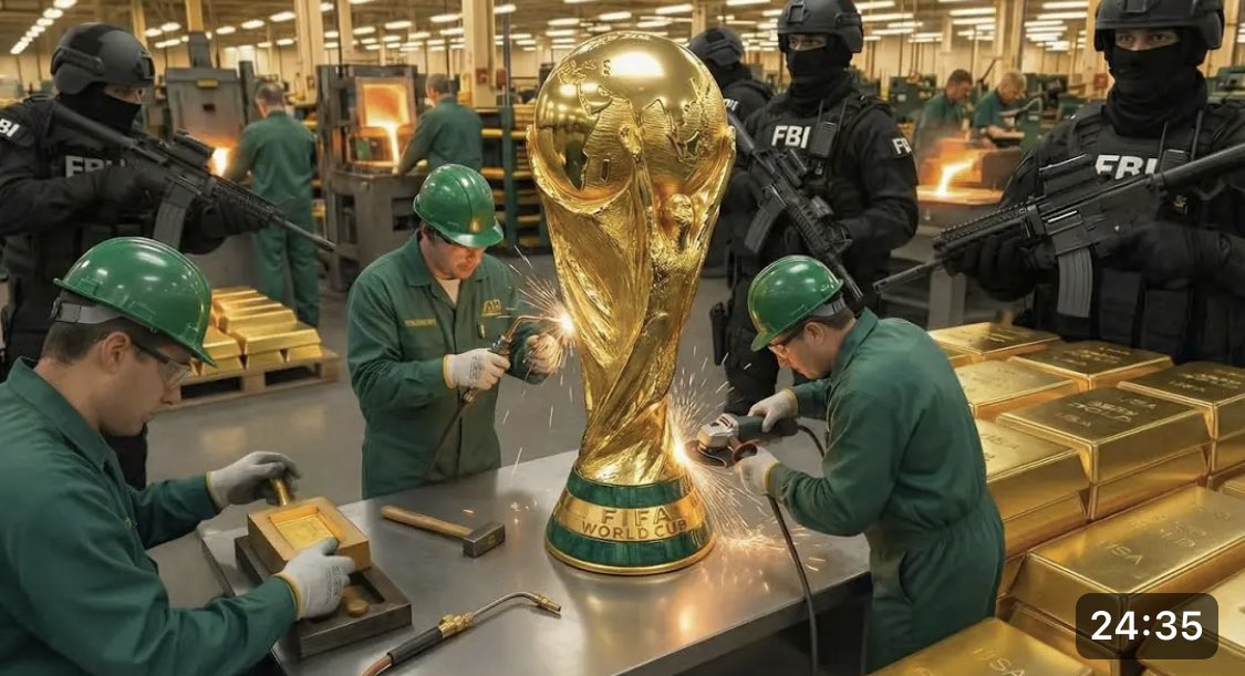 Benezaka's tweet photo. $20M Gold : The Trophy comes to Africa? https://t.co/St9FHDBHaR