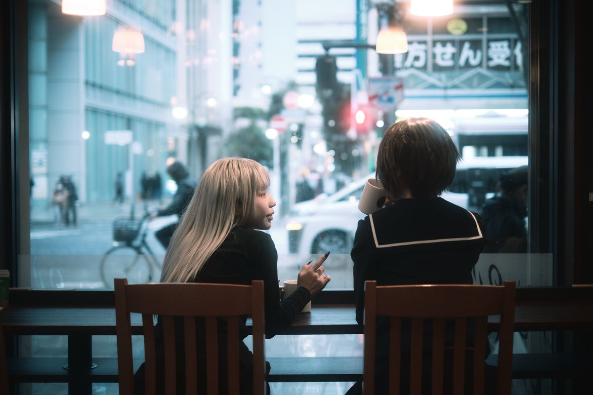 ksng_photo's tweet photo. Cosplay コスプレ

よふかしのうた
七草ナズナ&amp;鶯アンコ

-殺されるんなら せめて
            お前にって思ったんだ-

Photo @ksng_photo https://t.co/NViiUrPvl2