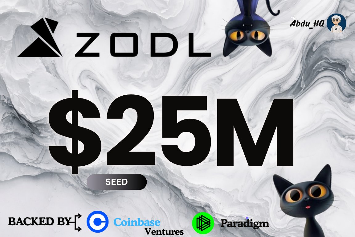 $ZODL AIRDROP — CONFIRMED [$25M] 🪂

→ Backed by <a href="/coinbase/">Coinbase 🛡️</a>
→ Potential: $7k - $18,6k
→ My Rating: 7.9/10

Full Step by the Guide 👇🧵