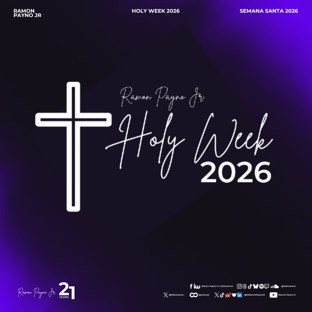 ItsRamonPaynoJr's tweet image. RAMON PAYNO JR HOLY WEEK 2026

#RamonPaynoJrHolyWeek2026 #HolyWeek2026 #SemanaSanta2026 #SemanaSanta #HolyWeek