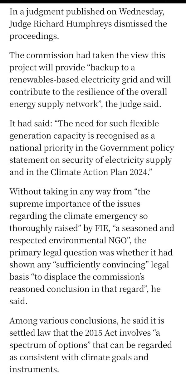 darraghwo's tweet photo. @AnMailleach The headline doesn't reflect what the Judge actually said. He was referring to the Commission's view https://t.co/qMV6FVOFxB