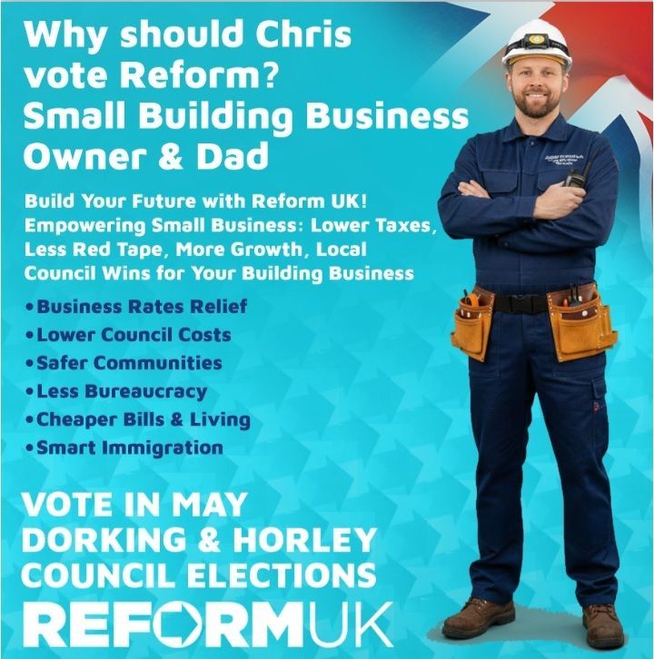 Reform Dorking and Horley tweet media