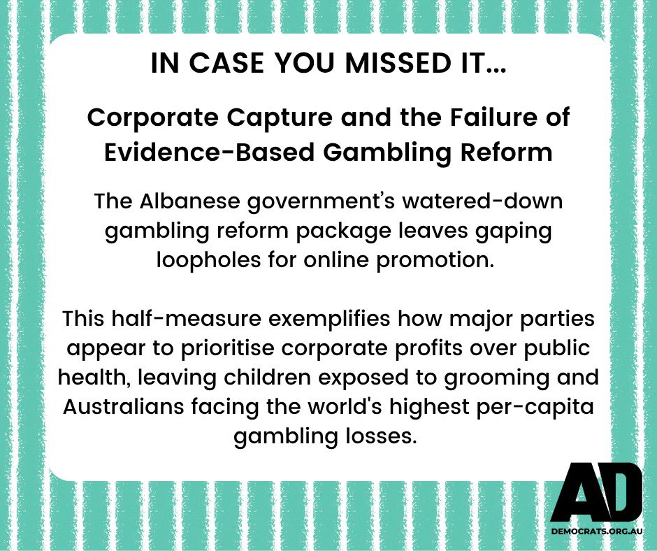 Australian Democrats tweet media
