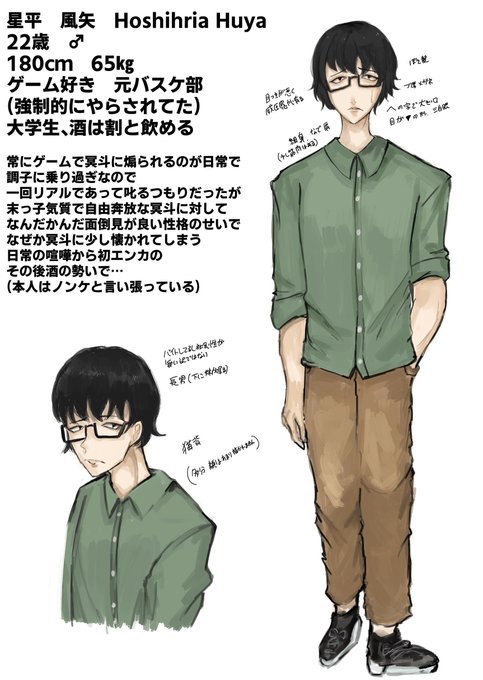 新キャラクター♂ (タチ) 