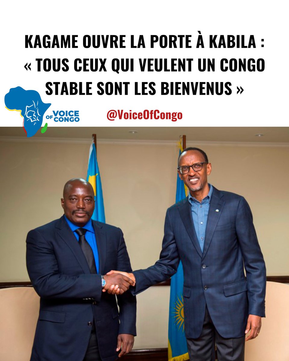 KAGAME OUVRE LA PORTE À KABILA : « TOUS CEUX QUI VEULENT UN CONGO STABLE SONT LES BIENVENUS »

Dans l’entretien exclusif accordé à *Jeune Afrique* (publié le 3 avril 2026, réalisé le 26 mars), le président rwandais Paul Kagame répond sans détour à une question explosive : la