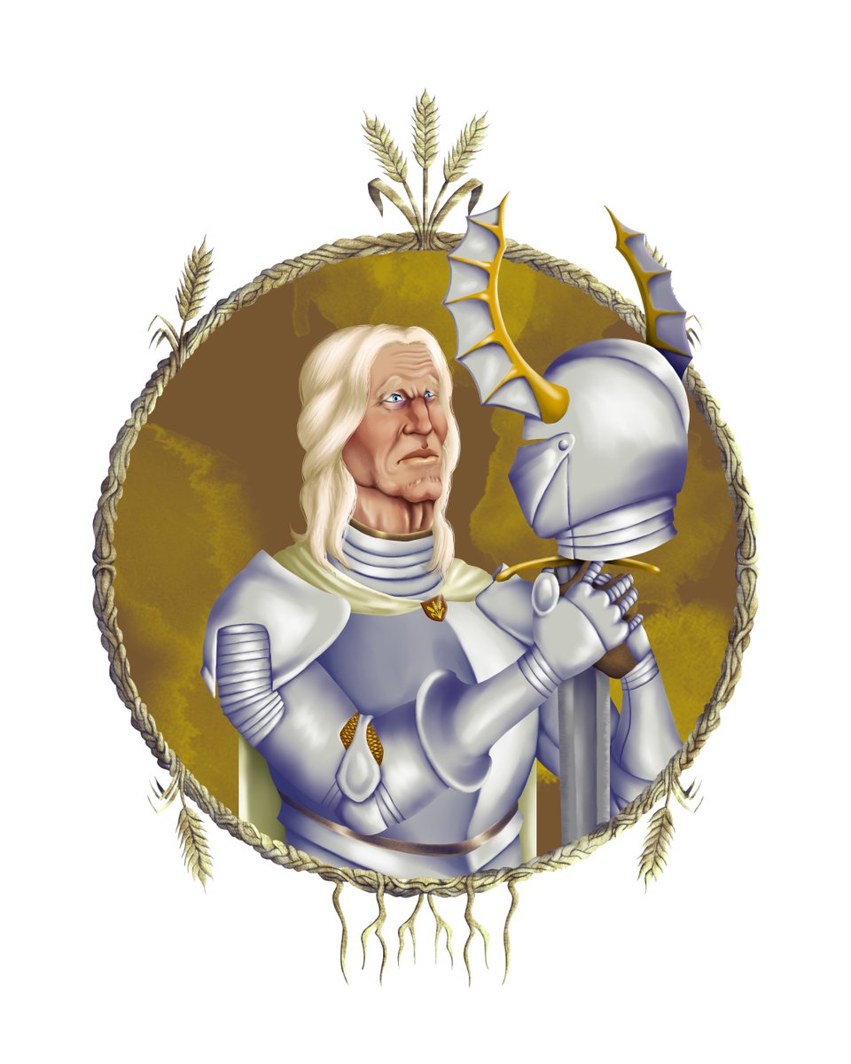 Ser #BarristanSelmy the Bold, Barristan the Bold, Ser Grandfather, Lord Commander of the Queensguard