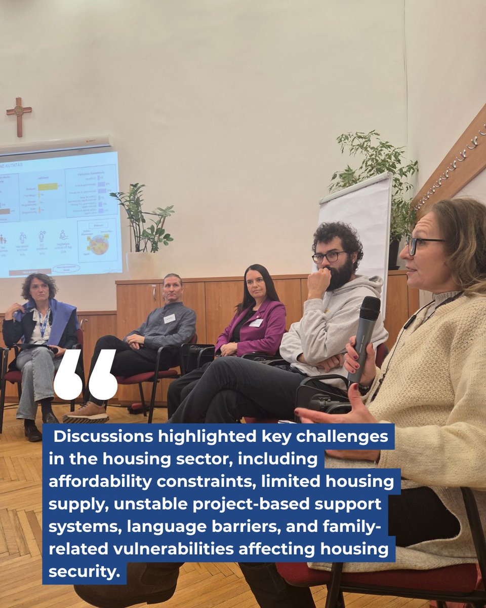 JRSEurope's tweet image. What is the situation of the housing market in Hungary?
A SMART UA workshop in Hungary brought together research and discussions, highlighting key challenges in the housing market for Ukrainian refugees.
 Read more: jrseurope.org/en/news/smart-…
#ESFplus #SocialInnovationPlus #EUfunds.