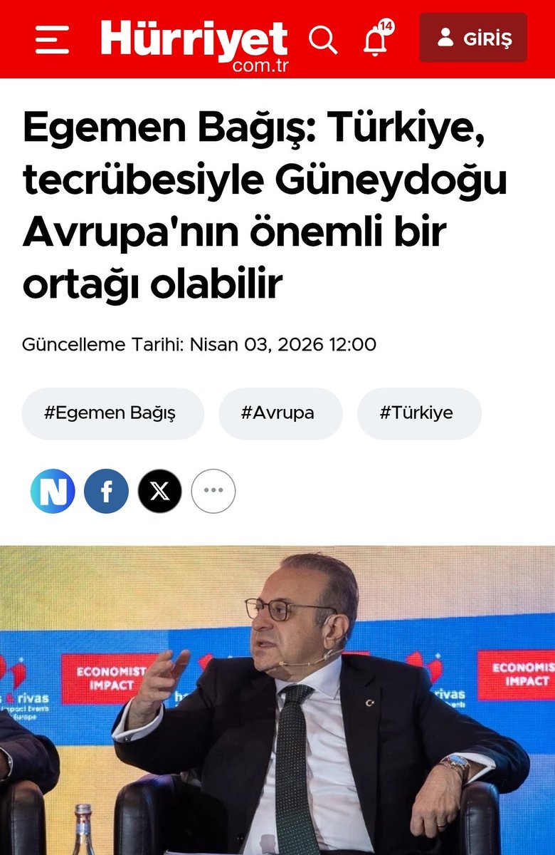 Dr. Egemen Bağış İletişim Ofisi tweet media