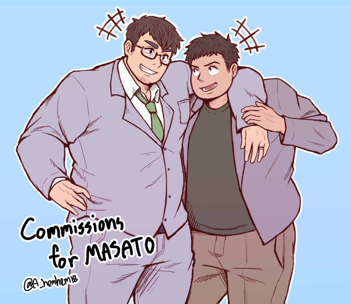 A-hem but 🔞(💚VGen comms open!) tweet media