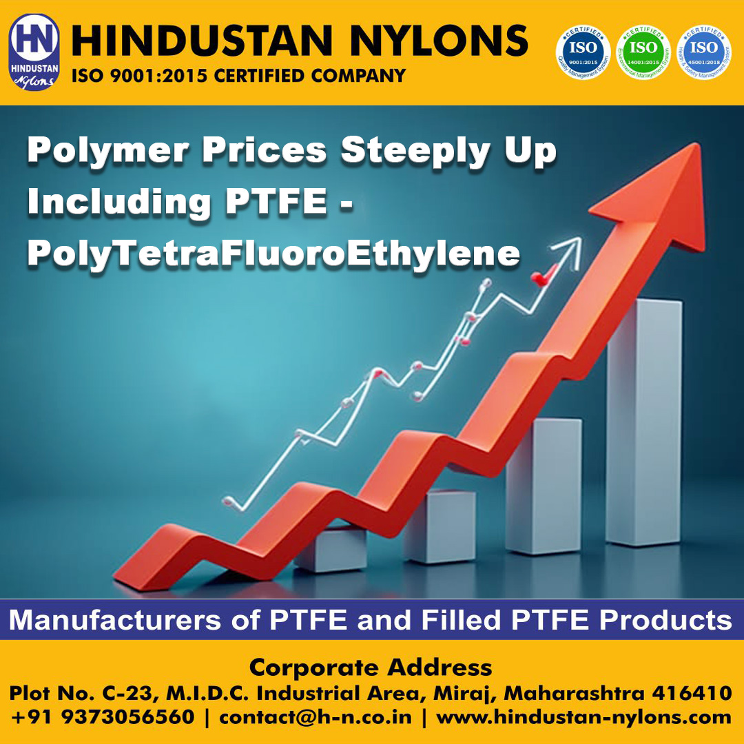 HindustanNylons's tweet image. Conflict in the Middle East, Asia &amp;amp; Strait of Hormuz  shipping restrictions are pushing polymer prices steeply upward — PTFE included. Follow us to stay ahead of market changes.
#PTFE #Polymers #Commodities