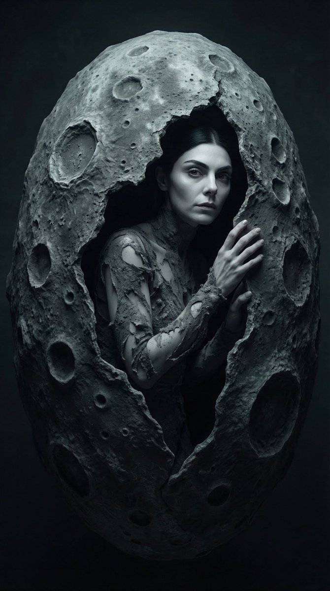 Happy Easter! 🥚

📷 Nano Banana
#NoctalisUmbra #AIArt #AIVideo #AIGC #Moon #NanoBanana