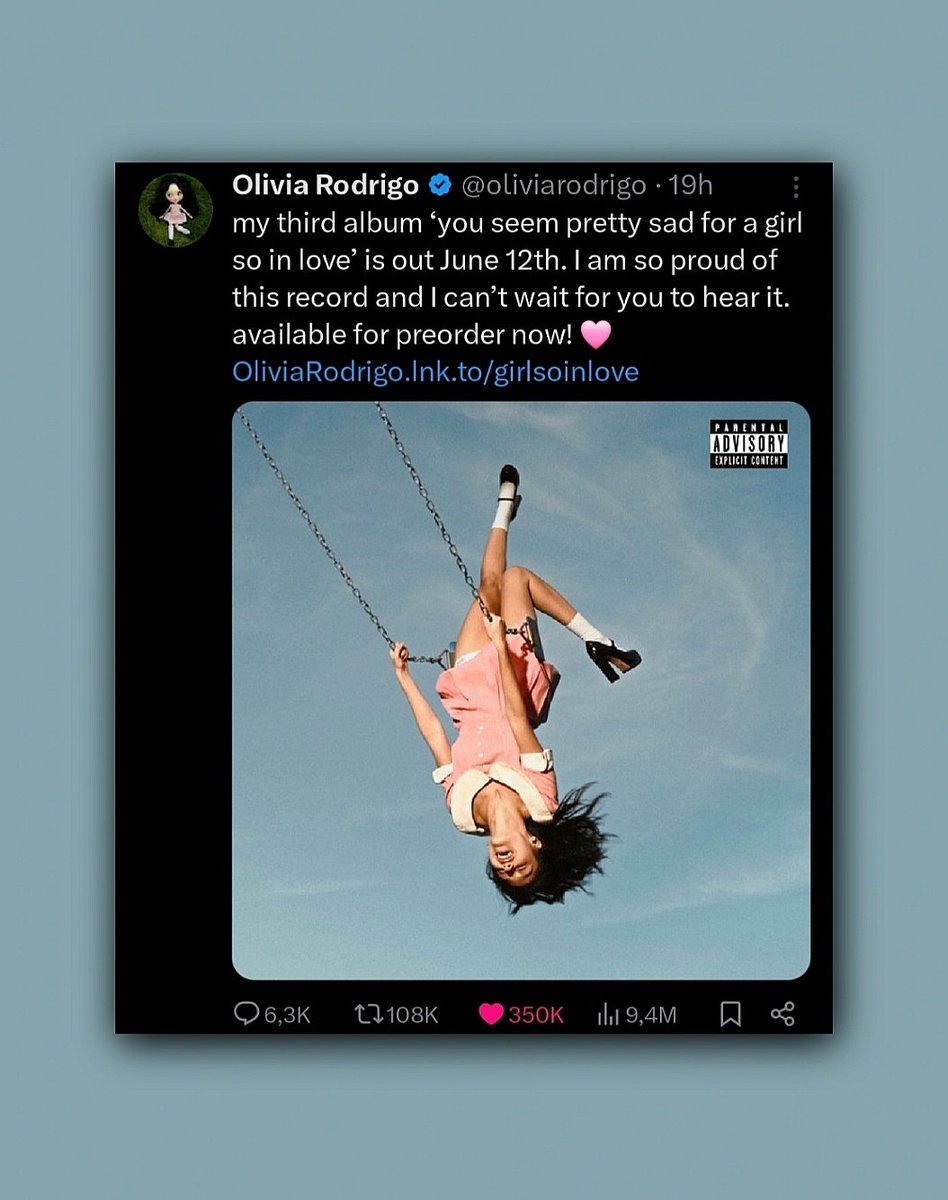 Access Olivia Rodrigo tweet media