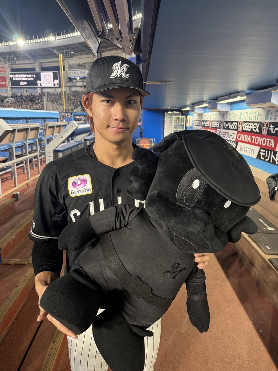 千葉ロッテマリーンズ 広報室 tweet media