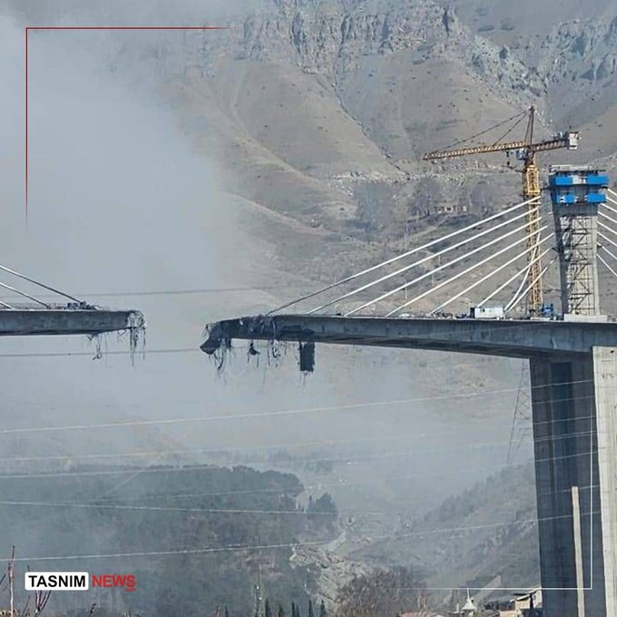 I don't understand why you would pick a bridge under construction as a target, other than cause economic damage and signal something. Military significance seems low, and being unfinished it is completely irrelevant to the ongoing war effort. So what is the signal?