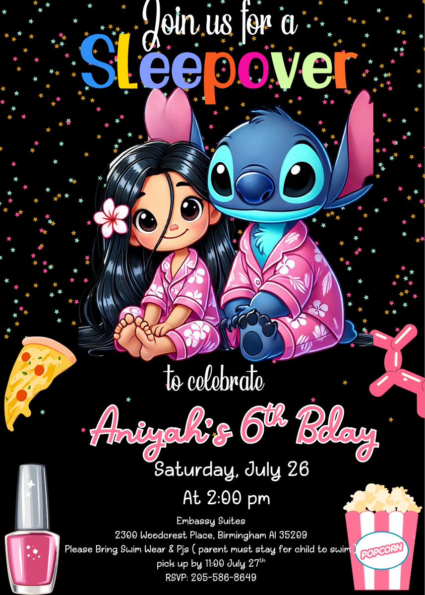 KaterinaKo60588's tweet image. Stitch &amp;amp; Lilo Neon Sleepover Invitation #StitchAndLilo #NeonSleepover #GlowParty #SlumberPartyInvite #StitchBirthday #CanvaTemplate #CyberNeon #KidsSleepover #GlowInTheDarkParty #EditableInvite #AestheticBirthday #OhanaMeansFamily  vesper-design-2.myshopify.com/products/stitc…