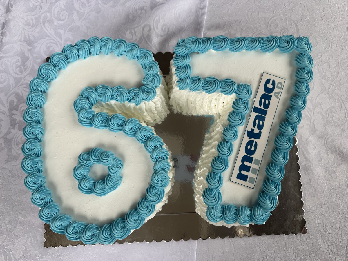 67, ova torta neće trajati kao šerpa.
