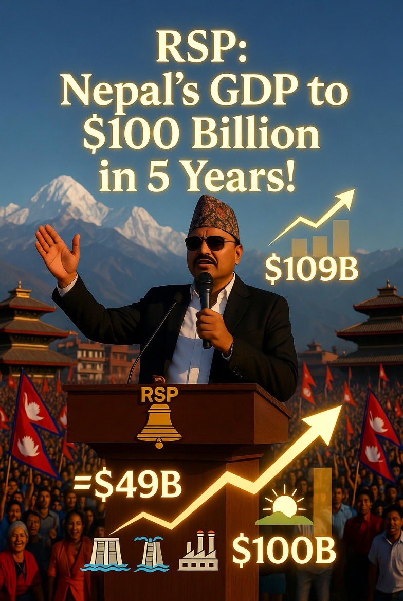 futuredreamuk's tweet photo. Are we thinking to create employment in Nepal 🇳🇵 in 5 years ? 
#Nepal  #Nepalese  #nepalelection2082  #fdi  #nrna  #prosperousnepal https://t.co/0Bwuo2r2pK