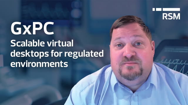 StuartTaub's tweet photo. Discover how GxPC enables secure, scalable virtual PCs for life sciences organizations with Phil Heather, director at RSM. Learn how to maintain flexibility across your organization without sacrificing compliance. https://t.co/iPtdIIu6vj https://t.co/jd9bKFDe3j
