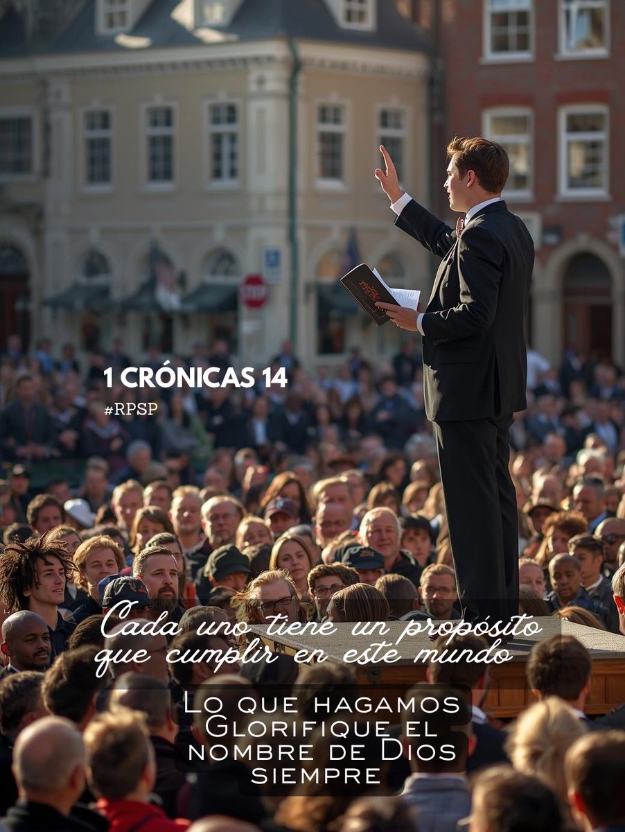 #1Crónicas14
17 Y la fama de David fué divulgada por todas aquellas tierras: y puso Jehová temor de David sobre todas las gentes.

Dejar que Dios tome el control de nuestra existencia y hacer su voluntad, es asegurar la Salvación nuestra y de la familia.
#rpsp
#PrimeroDios
#RID