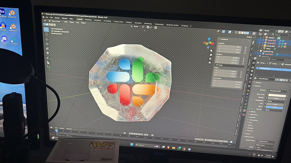 filip_animation's tweet photo. Just in case somebody dared to think this was AI.

STRAIGHT BLENDER 3D BABY https://t.co/5f1hFRIorb
