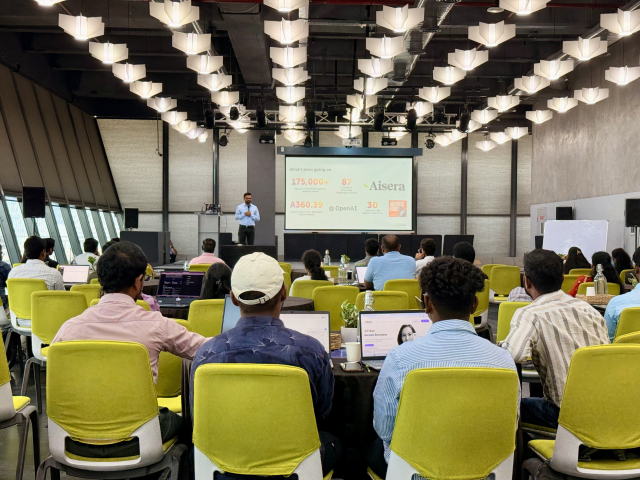 ZoobyScoobyDo's tweet photo. Hyderabad Pathfinder Meetup with Hexa Data Solutions brought together a strong builder community around Agentic Process Automation, our product updates, hands-on use cases, and honest conversations. Next stops, Mumbai and Pune this April. https://t.co/kpSQucipkG https://t.co/Su2LcXJLa2
