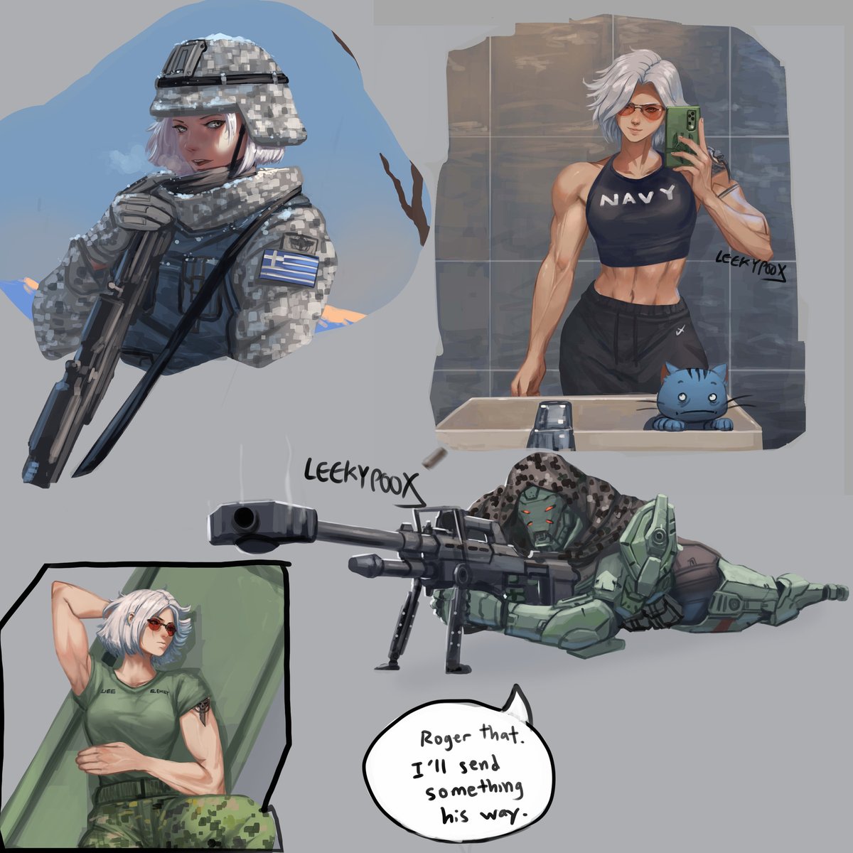 LeekyArt✏️✍️ tweet media