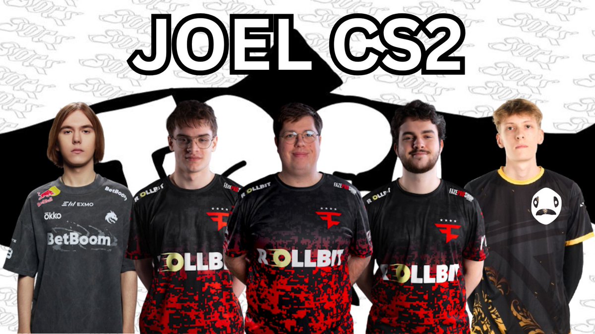 JOEL_Esport's tweet photo. 🚨 JOEL EXPANDS INTO CS2 🚨

FaZe paid us a massive sum of money to take their core, which allowed us to pick up donk, but we spent all our money on him so i guess woop is there aswell or something 🐟 https://t.co/VyIGvr2GJP