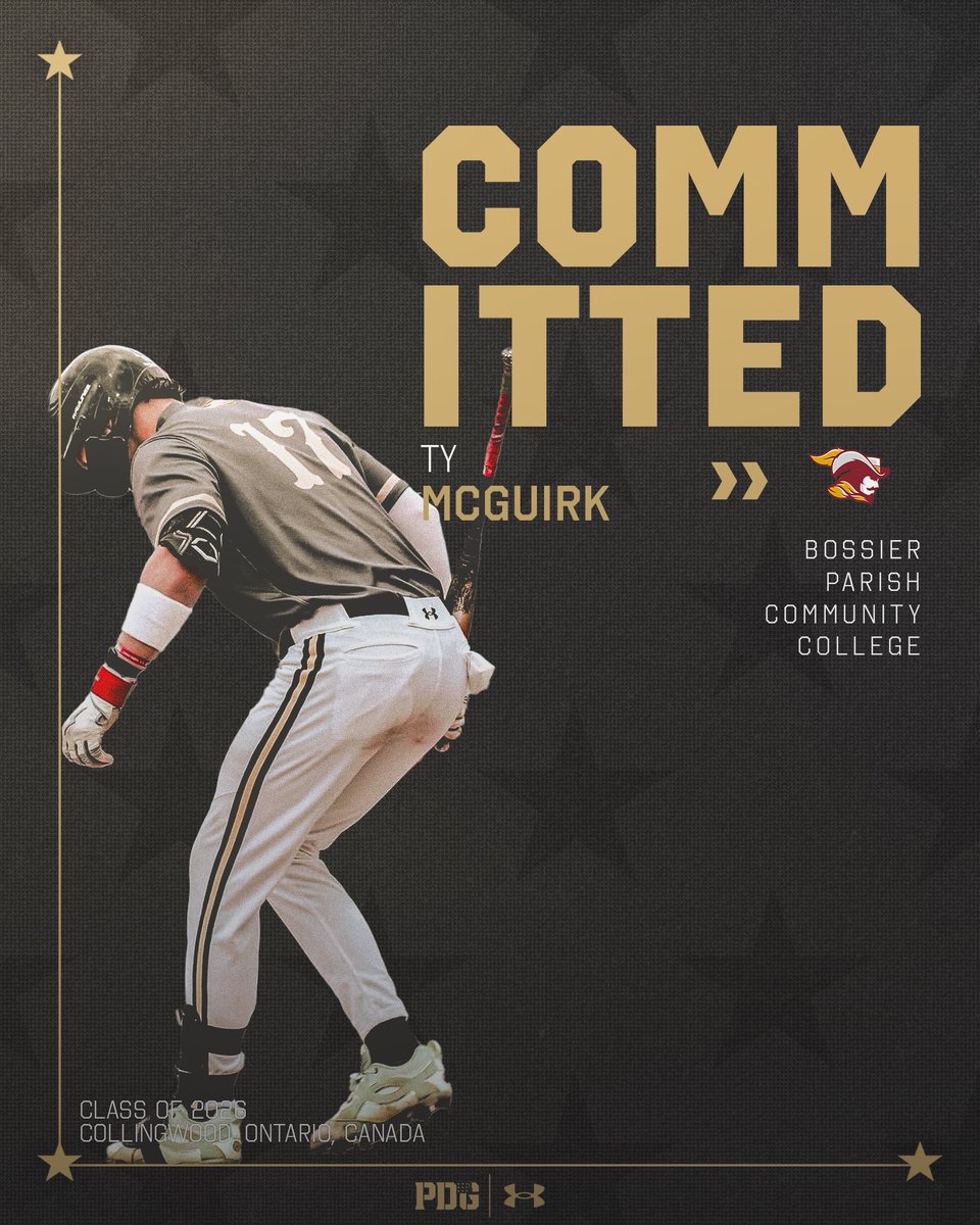 PDGABASEBALL's tweet photo. Congrats to our guy @McguirkTy on his commitment to @BPCC_BASEBALL ‼️

#GoGold | #PTBAW | #BurgTough https://t.co/mv9RyJpsrx