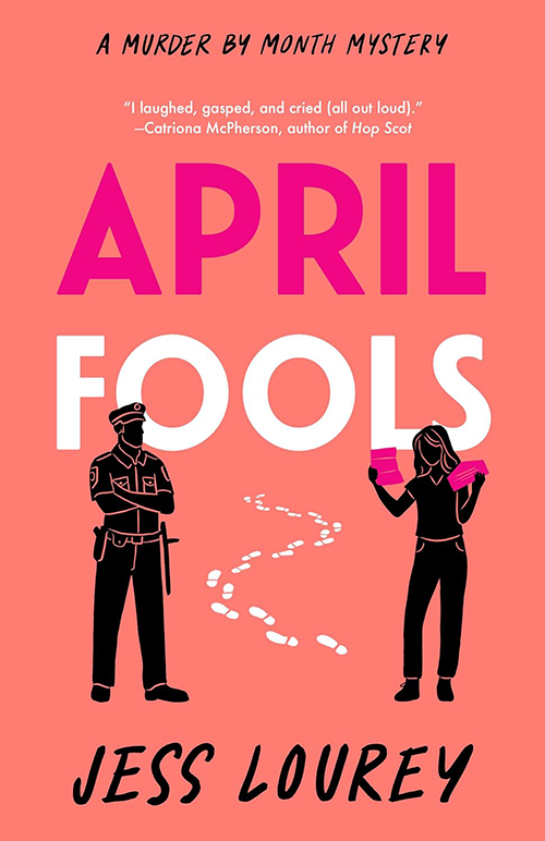 OLBPH's tweet photo. April Fools : A Mira James mystery by Jess Lourey 
DB109180 "Librarian and aspiring PI Mira James has discovered one corpse a month for each of the eleven months she's lived in Battle Lake, Minnesota... https://t.co/H2I2344SRV