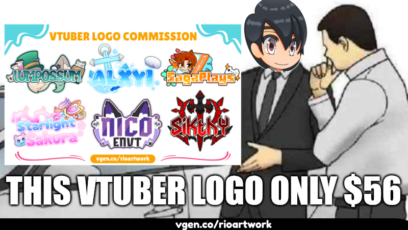 RioArtwork| Vtuber Logo Commission tweet media