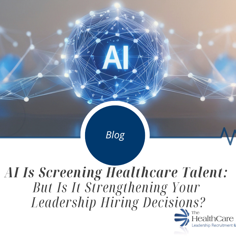 When hiring critical #healthcare #leaders, the best candidates aren’t applying—they’re already leading. 

That’s where true recruitment makes the difference: engaging passive talent and delivering leaders who can make an immediate impact.  thehealthcareinitiative.com/ai-is-screenin…
