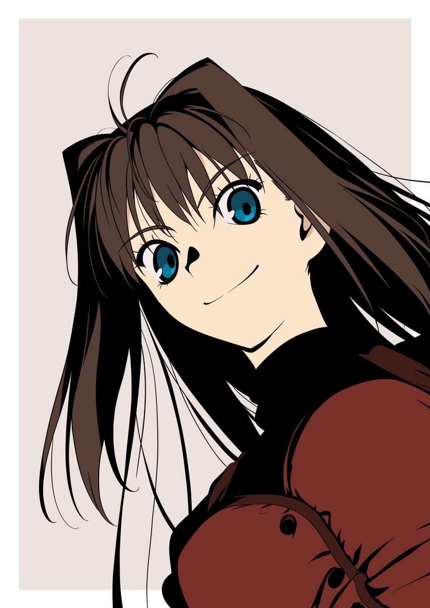 特にエイプリルフールは関係ない青子の絵