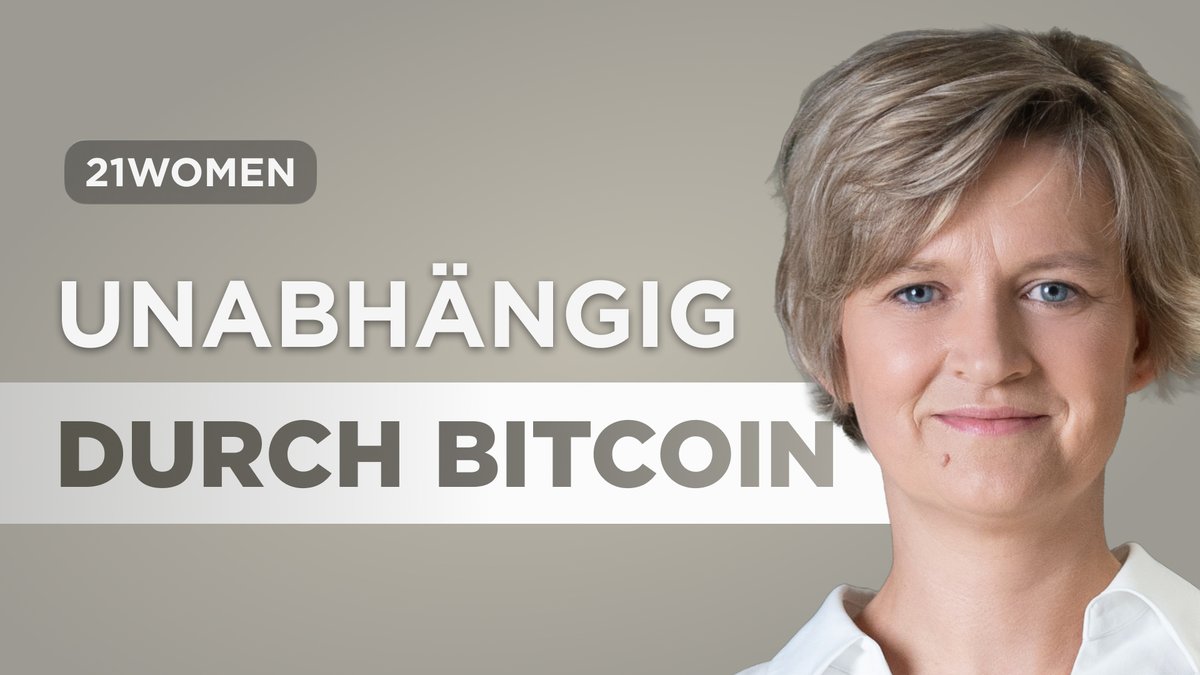 21bitcoinApp's tweet photo. Wie gewinnt man mehr finanzielle Freiheit – und welche Rolle kann Bitcoin dabei spielen?

Im neuen 21women-Video spricht @hodldine über:
🔸 Was „finanzielle Freiheit“ für sie bedeutet
🔸 Typische Missverständnisse rund um Bitcoin
🔸 Warum finanzielle Bildung (gerade für Frauen) so entscheidend ist

👉 Jetzt reinschauen: https://t.co/sKrC6a8ggK