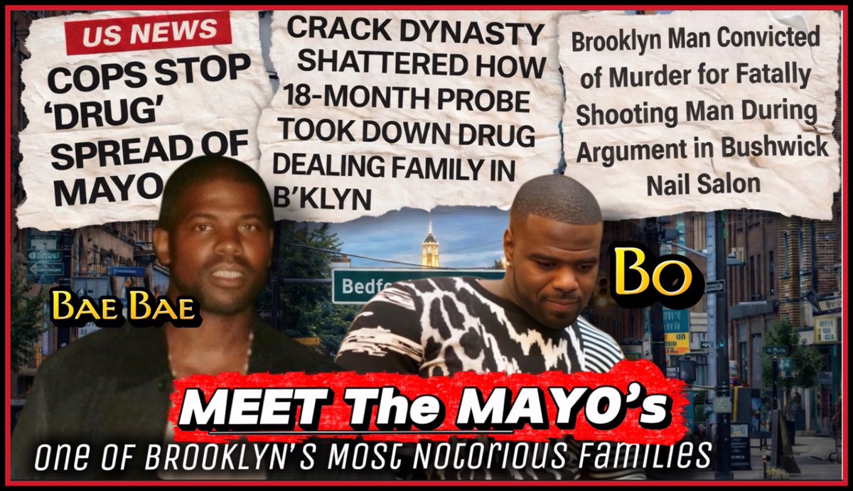 Pop_A_Lot's tweet photo. Meet the Mayo's : Brooklyn's Most Infamous Family https://t.co/x14cEKUv3M via @YouTube https://t.co/WwHh7dInNO