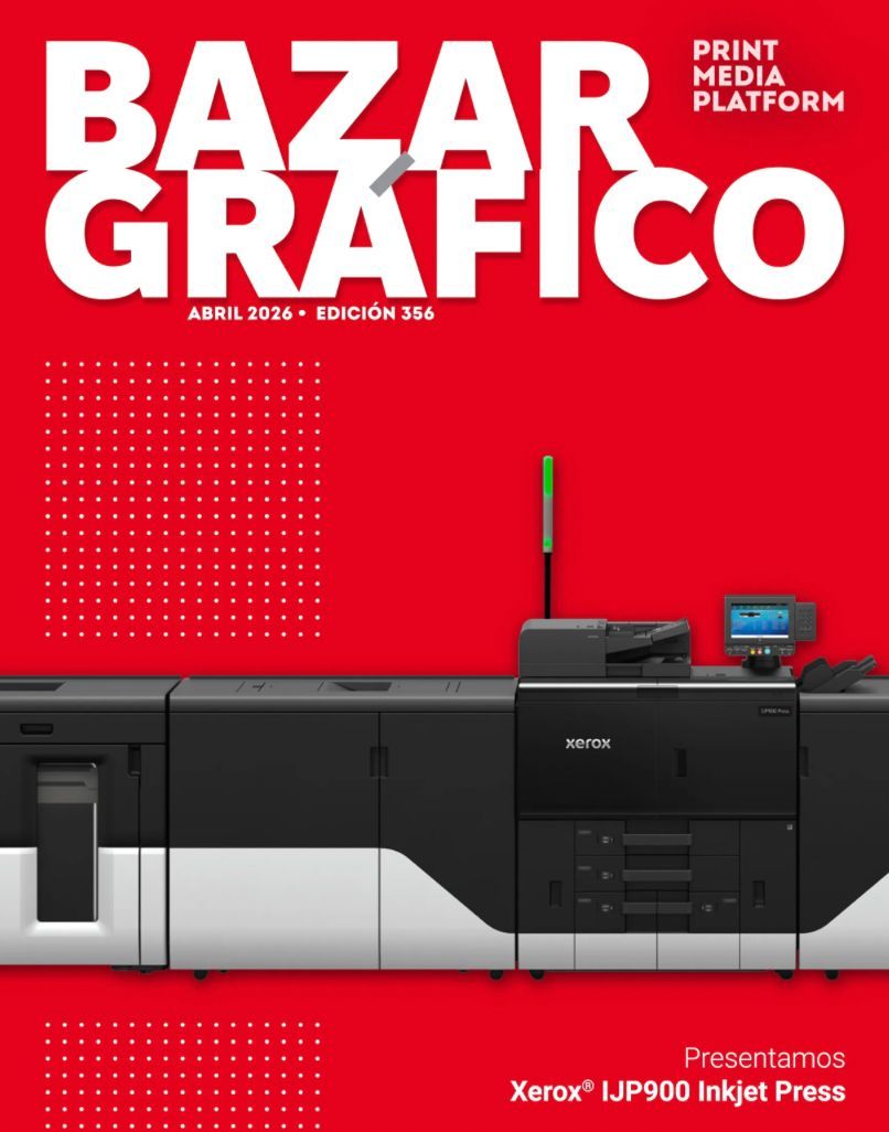 Ya está aquí: Bazar Gráfico Abril 2026 – Edición 356
La industria gráfica se mueve rápido… y esta edición llega con todo lo que necesitas para mantenerte un paso adelante. 

Una edición pensada para ayudarte a tomar mejores decisiones, bazargrafico.com
