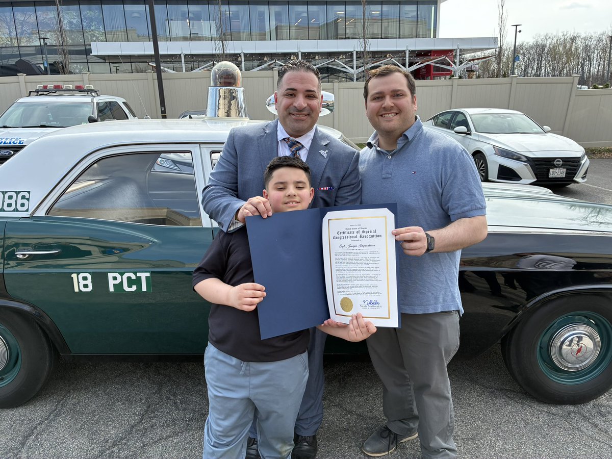 Congratulations to Sgt. Joseph Imperatrice on his retirement after