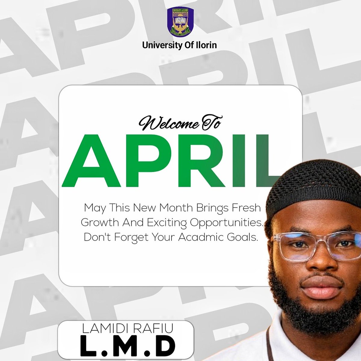 Abdul_Idea's tweet image. LMD welcomes all Unilorites to a new month. 

New month, new energy:
• Reset
• Refocus

No pressure. 

Just progress. Keep showing up. Your goals are valid.

Happy New Month 🥹❤️

Let’s grow together ⬇️
Kinldy like and comment 😊. #NewMonthNewGoals